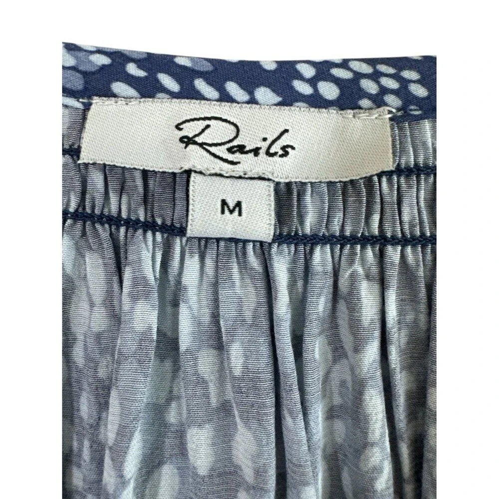 Rails shirred neckline